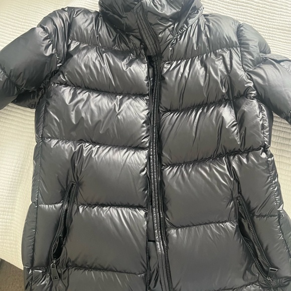 Moncler Shiny Black Down Jacket - Picture 2 of 11